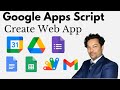 Building a Web App with Google Apps Script - Introduction