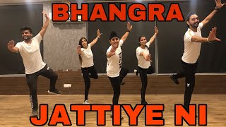 Jattiye Ni || Jordan Sandhu || Dhol Mix || Fitpro fitness studio || First love bhangra (2019)