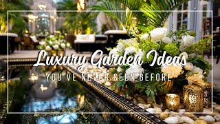 Luxury Meets Nature | Garden Design Ideas That Feel Both Grand and Grounded