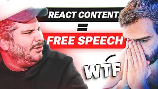 Ethan Klein Claims React Content Is Just Free Speech! - The Hypocrite Speaks