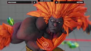 [SFVCE] Wolfgang (Blanka) vs MetroM (Vega) @ NLBC Online Edition #2