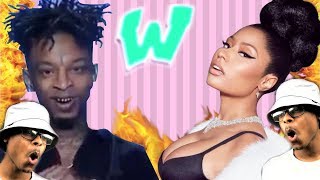 Nicki Throwing Shots? | Farruko, Nicki Minaj, Bad Bunny - Krippy Kush Remix ft.21 Savage | Reaction
