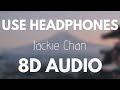Tiësto, Dzeko, Post Malone & Preme - Jackie Chan (8D AUDIO)