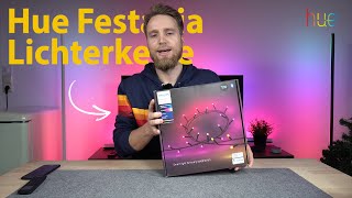 160€ (!) Philips Hue Festavia Lichterkette im Test: Was kann die neue smarte Lichterkette? 🎄