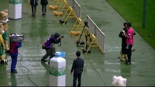 【J2 2015】第40節　森本貴幸、岡本昌弘のゴール裏あいさつ