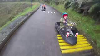 新西蘭羅托魯瓦Rotorua Skyline Luge 中級跑道