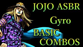 ジョジョの奇妙な冒険 ASBR ジャイロ 基本 コンボ【JOJO ASBR GYRO BASIC COMBOS】