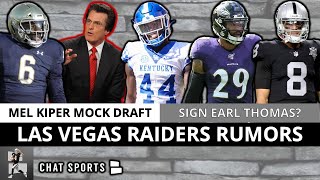 Raiders Signing Earl Thomas? Raiders Rumors On Marcus Mariota & Mel Kiper’s Latest NFL Mock Draft