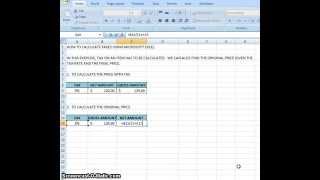 00012 - How To Calculate Income Taxes Using Microsoft Excel