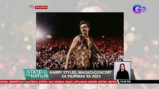Harry Styles, magko-concert sa Pilipinas sa 2023 | SONA