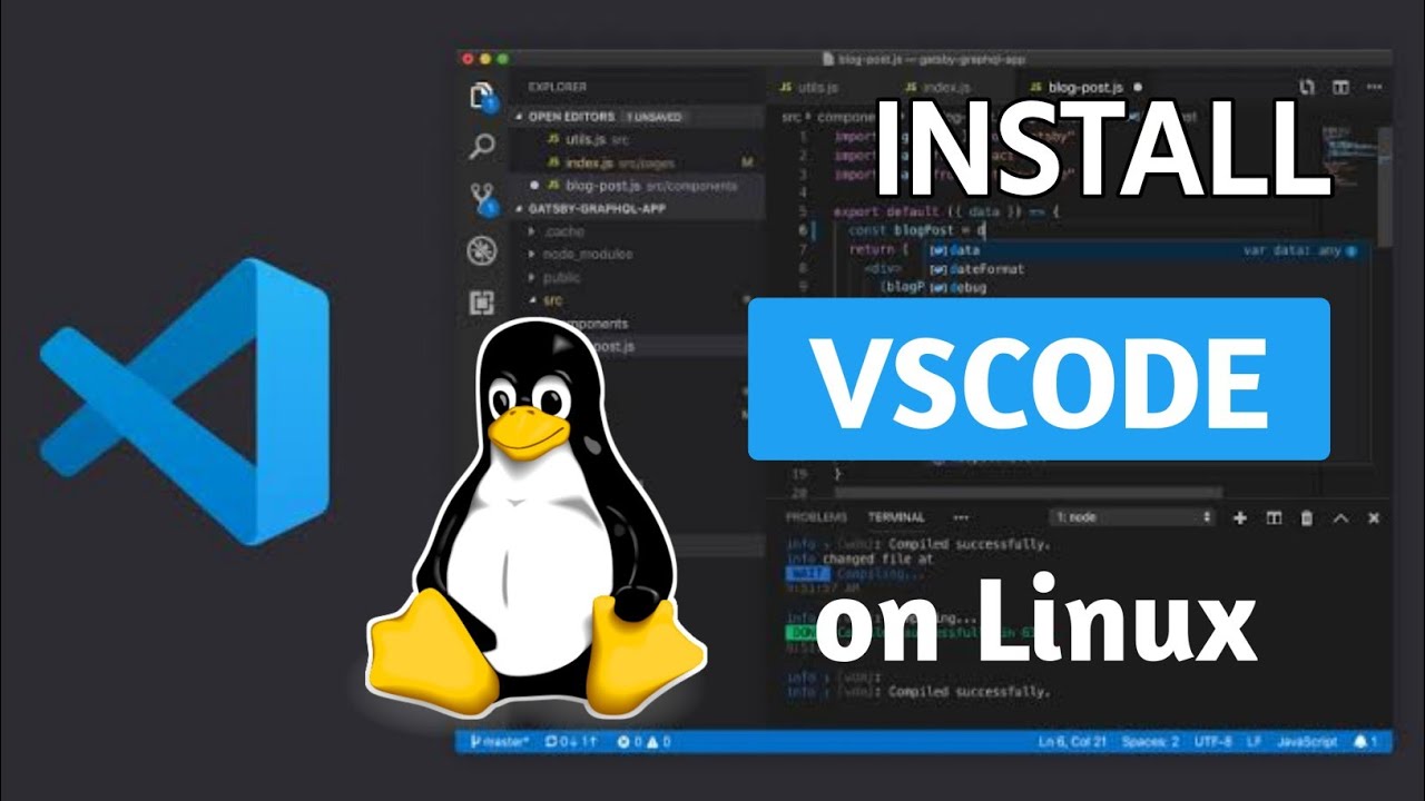 How Install VS Code In Linux Any Distributions || Vs Code For Linux ...