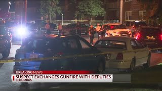 Ohio BCI investigating after suspect, Franklin Co. deputies exchange gunfire