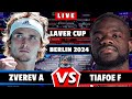 🔴LIVE: ZVEREV vs TIAFOE • Laver Cup 2024  #tennis #atp #teameurope #world