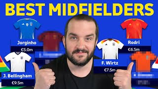 BEST MIDFIELDERS FOR MATCHDAY 1 | Euro 2024 fantasy Tips
