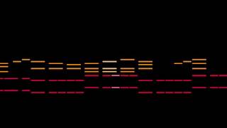 Midi visualization with a python script