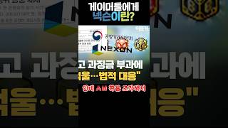 게이머들이 생각하는 넥슨