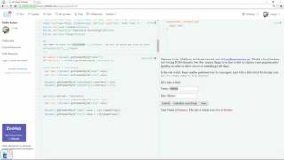 Easy JavaScript - How to Read & Write HTML Form Data (18)