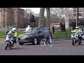 Cyclist gatecrashes Prince Williams motorcade