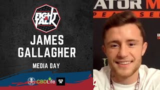 FULL: JAMES 'THE STRABANIMAL' GALLAGHER PRE-FIGHT BELLATOR MILAN MEDIA DAY