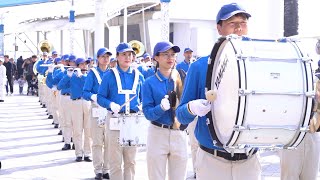 Tian Guo Marching Band｜20240407 天國樂團在仁川中華街自由廣場演出\u0026仁川月尾島遊行｜韓國天國樂團｜法輪大法好｜ 天國樂團