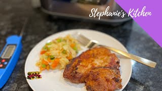 Ninja Speedi Recipes - Shake And Bake Pork Chops