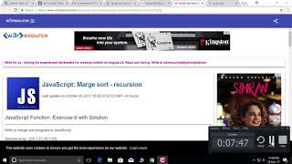 Javascript Exercises Recursion,Conditional Statements and loops,Array