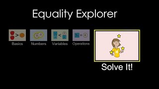 Solving Equations using a Phet Simulator