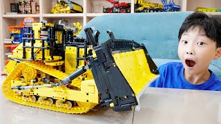 예준이의 불도저 레고 테크닉 중장비 트럭 자동차 장난감 조립놀이 Lego Technic Bulldozer Car Toy Assembly