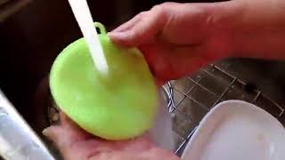 KUFUNG Silicone Sponge Dish Brush for Dishes Review, Works surprisingly well