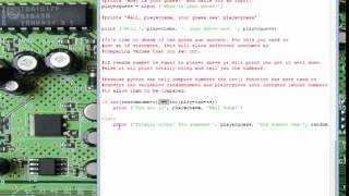 Python 3 Programming 1.6 Guess the Number