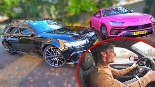 RACEN TEGEN EEN AUDI RS6 IN DUITSLAND MET DE LAMBORGHINI URUS! #2301