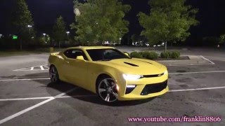 How much gas does the new 2016 Camaro SS burn