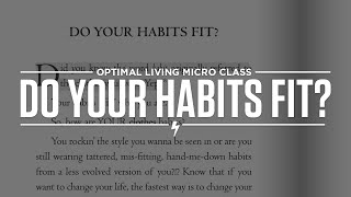 Do Your Habits Fit?
