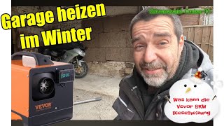 Dieselheizung für die Garage? Bringt die Vevor 8KW Kompaktlösung was?