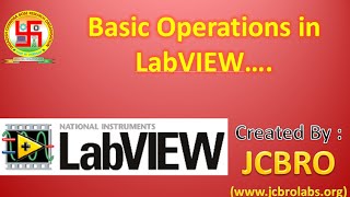Basic Operations in Labview....