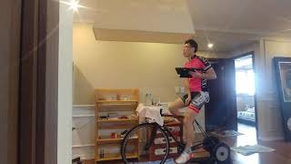 즈위프트 zwift - 100km 간만에 타본 장거리 힘들다 ~~ 02