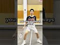 How to Support a Weaker Partner in Badminton Doubles #SHORTS #badminton