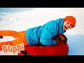 Playing in the Snow | Sing With Blippi | Blippi | Kids Songs | Moonbug Kids