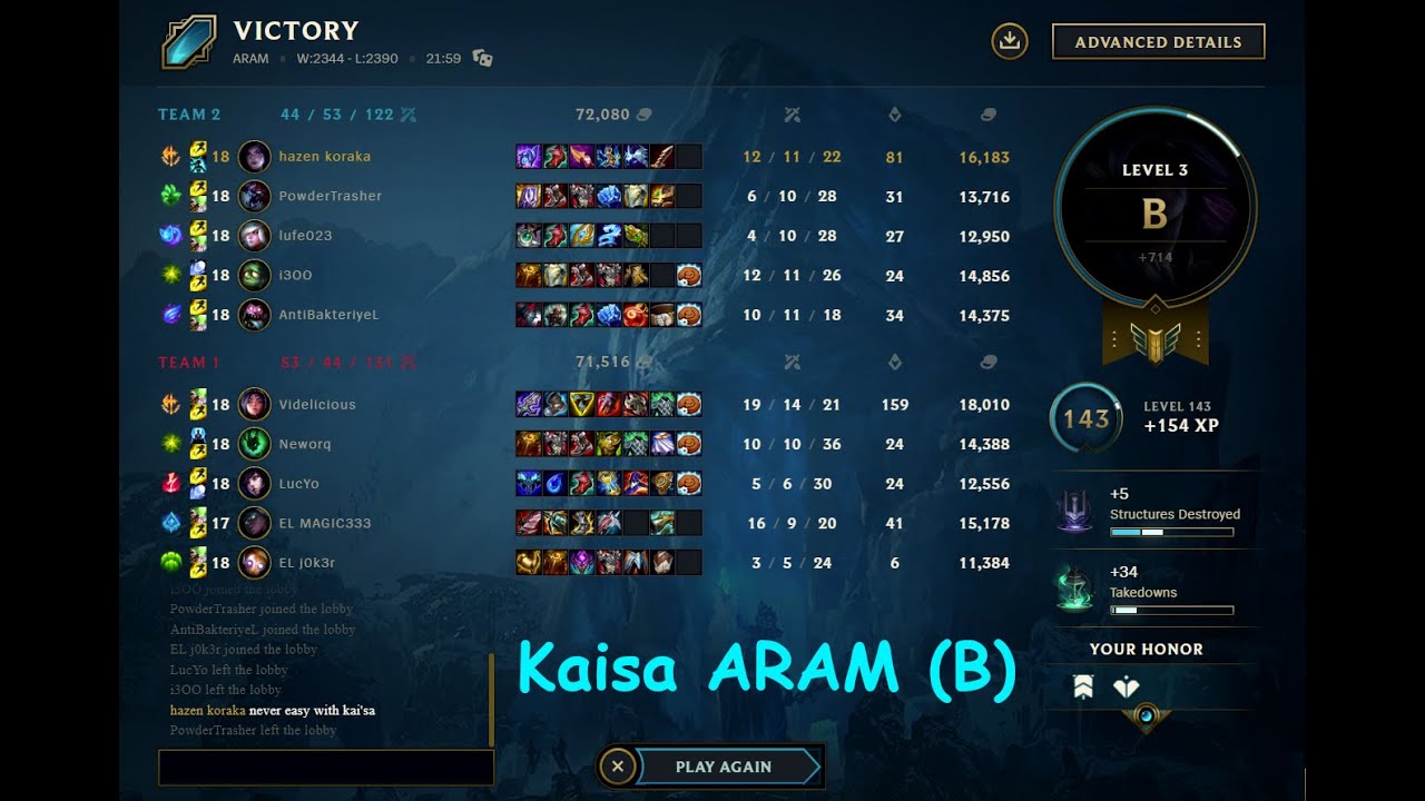 Kaisa B ARAM - AP/Speed Damage Hybrid Build - YouTube