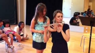 Lambda Summer Camp 2012 Flute demonstration