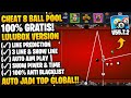 CHEAT 8 BALL POOL TERBARU 2024 GRATIS AIM TOOL PANJANG 3 LINE WORK ALL DEVICE 100% NO BANNED