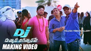 Allu Arjun DJ Duvvada Jagannadham Making Video | DJ Movie Making || Telugu Video Gallery