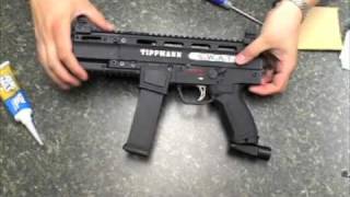 TECHT Gun Tags Installation for any Tippmann Paintball Gun