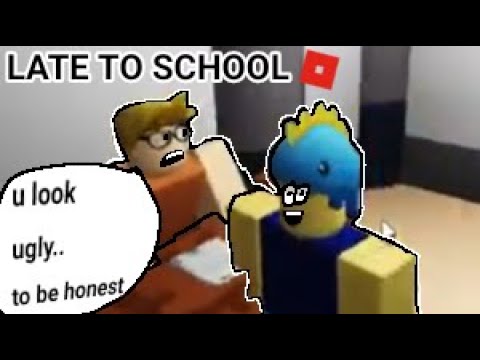 Roblox Late To School - YouTube