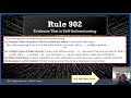 Federal Rules of Evidence (FRE) Rule 902 - Self-authenticating documents