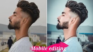 New Mobile camera photo editing in mobile phone / photo editing #beardstyle #photoediting #newstyle