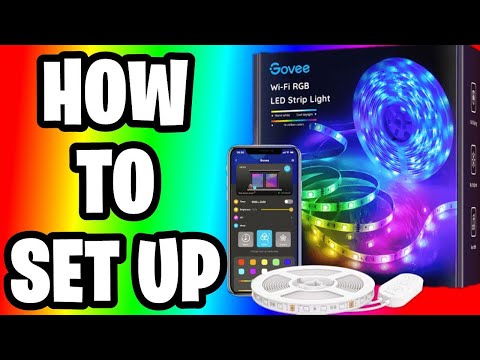 How to set up Govee RGB LED strip lights with corners, angles and more tips