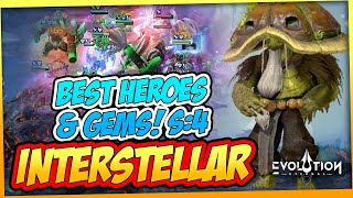 BEST TEAM COMP \u0026 GEMS for INTERSTELLAR RACE! 🚀 DOMINATE Eternal Evolution!