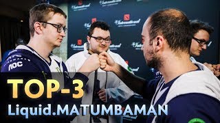 TOP-3 heroes of MATUMBAMAN that CARRIED Team Liquid
