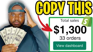 Easiest Way To Start Dropshipping (Make Your First $1000)